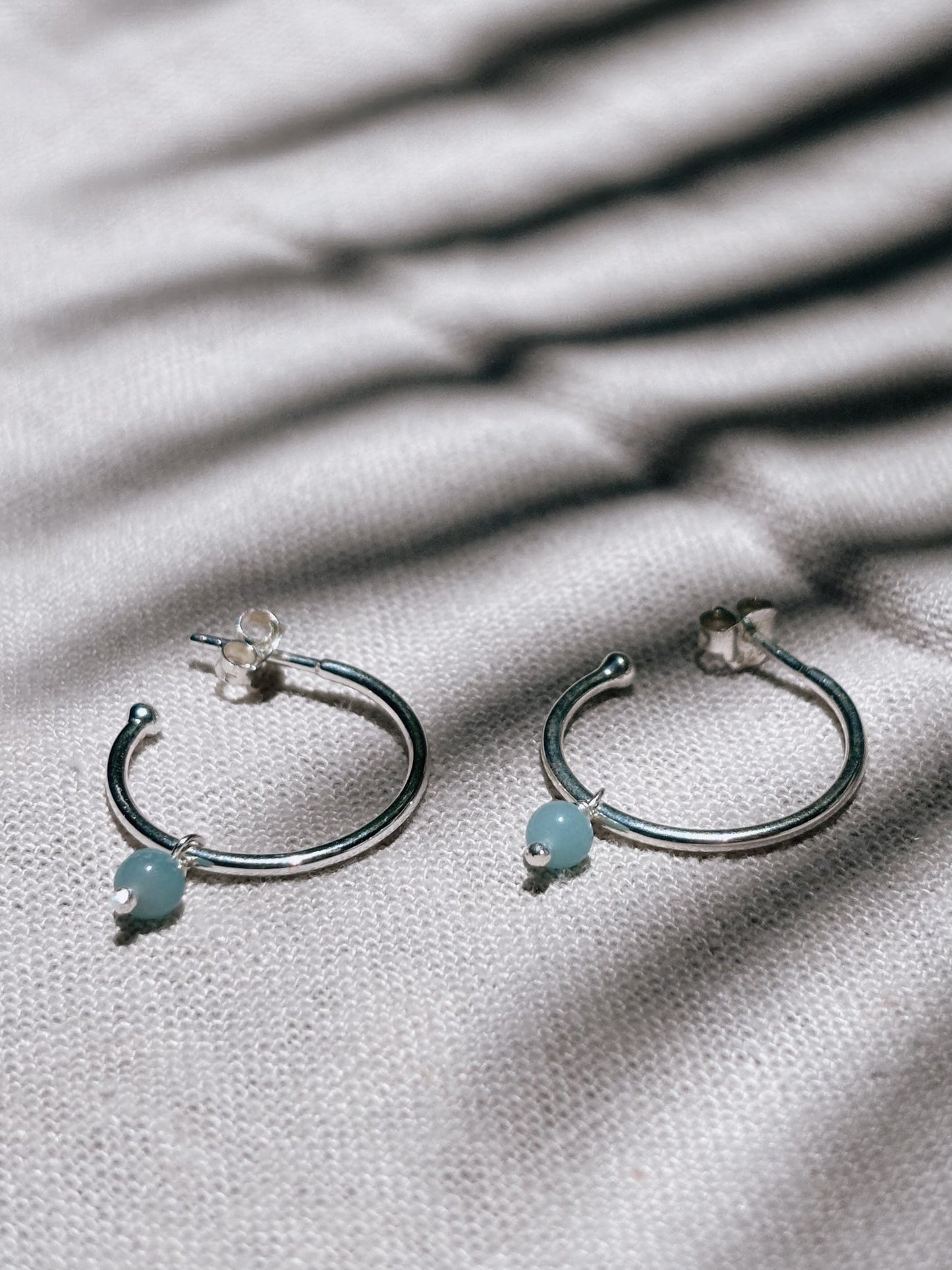 LIV Ohrring Amazonit | Earring Silver