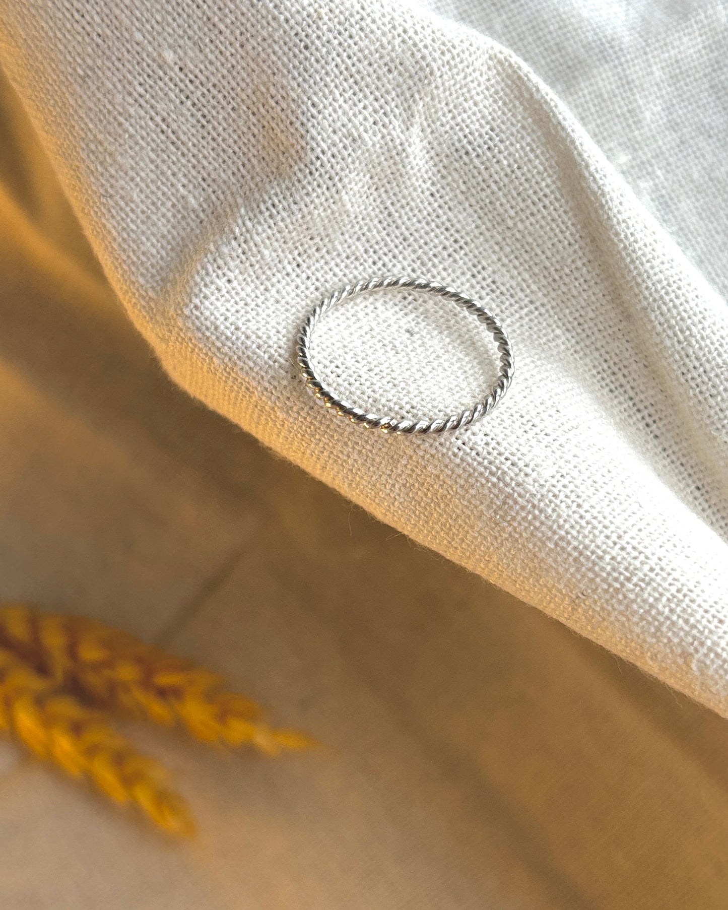 ISTA twisted Ring Silver