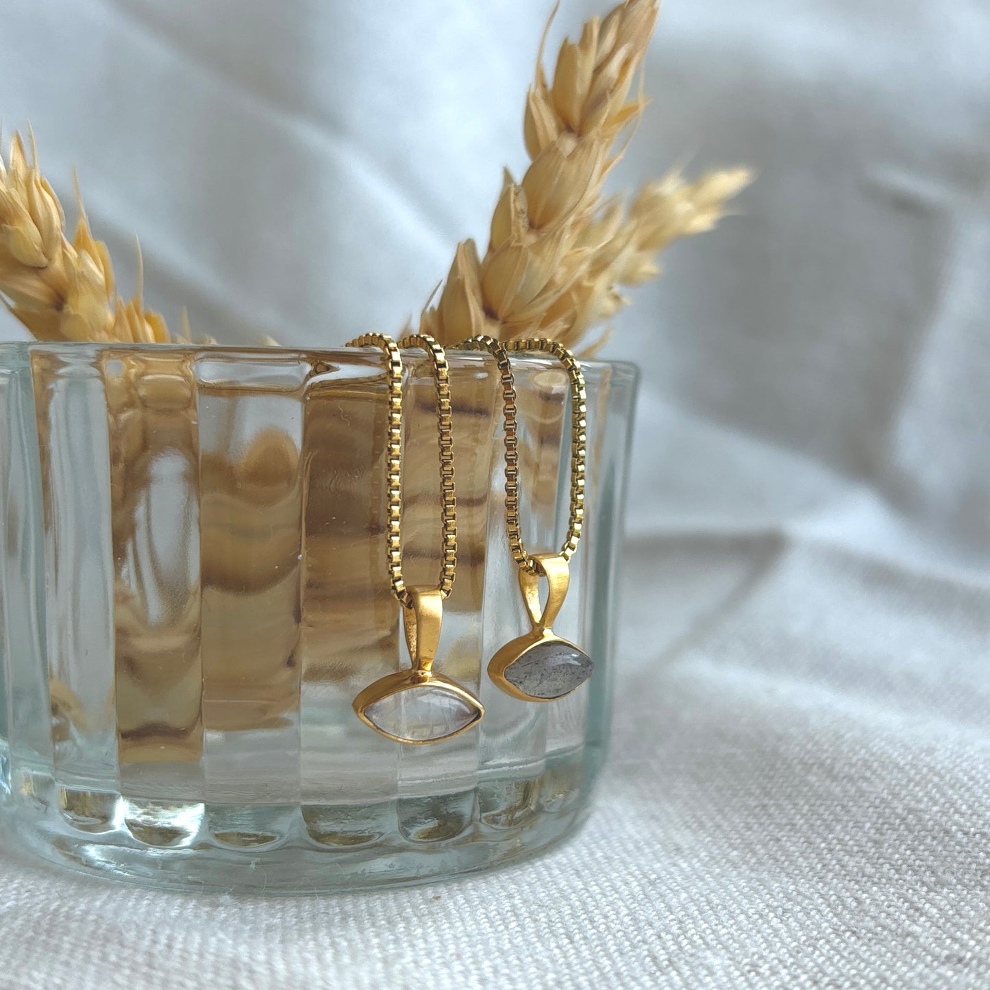 KALI Mondstein Halskette | Necklace Gold