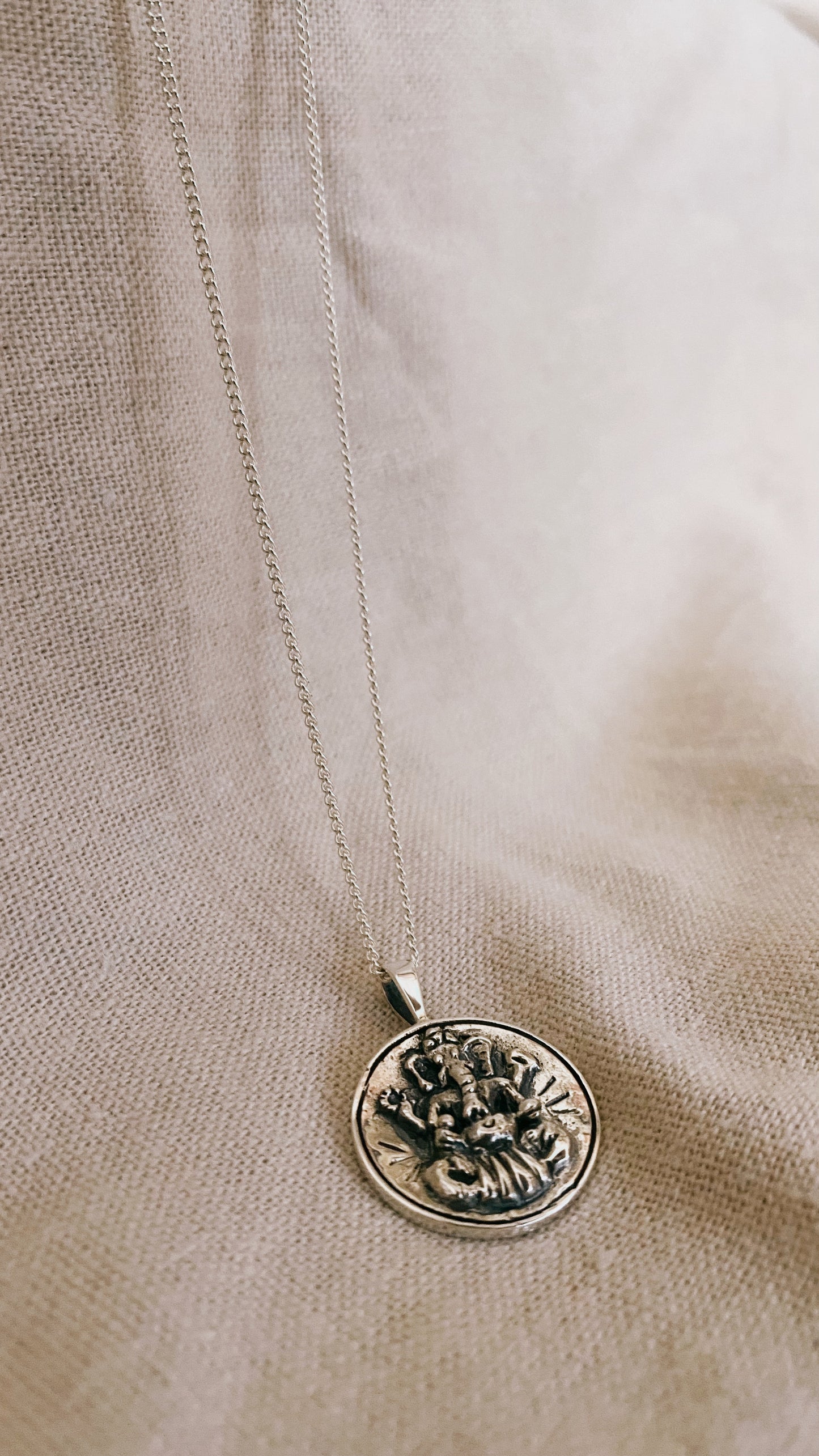 GANESHA Halskette | Necklace Silver