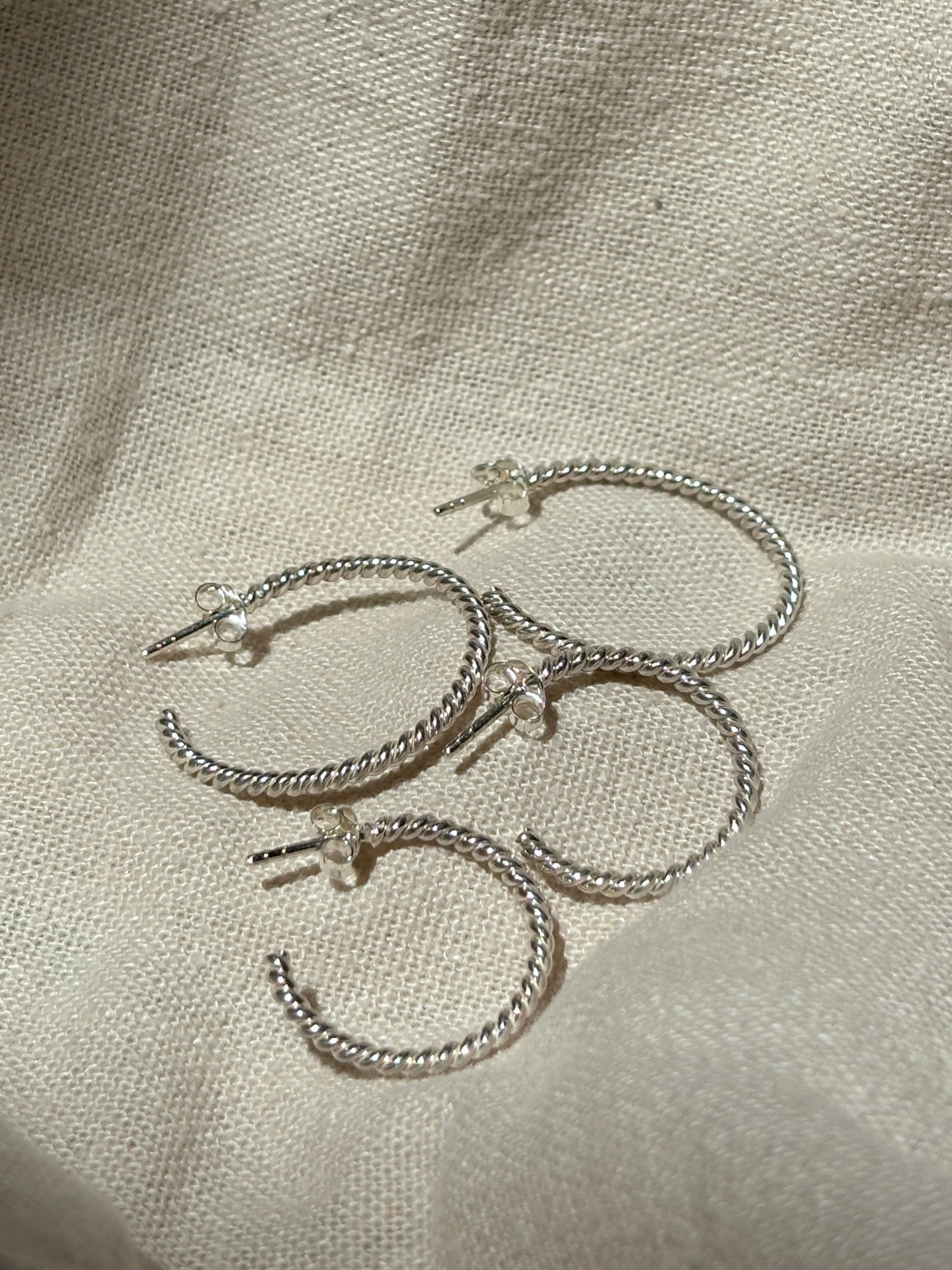 YULI Ohrring | Earring Silver 25mm