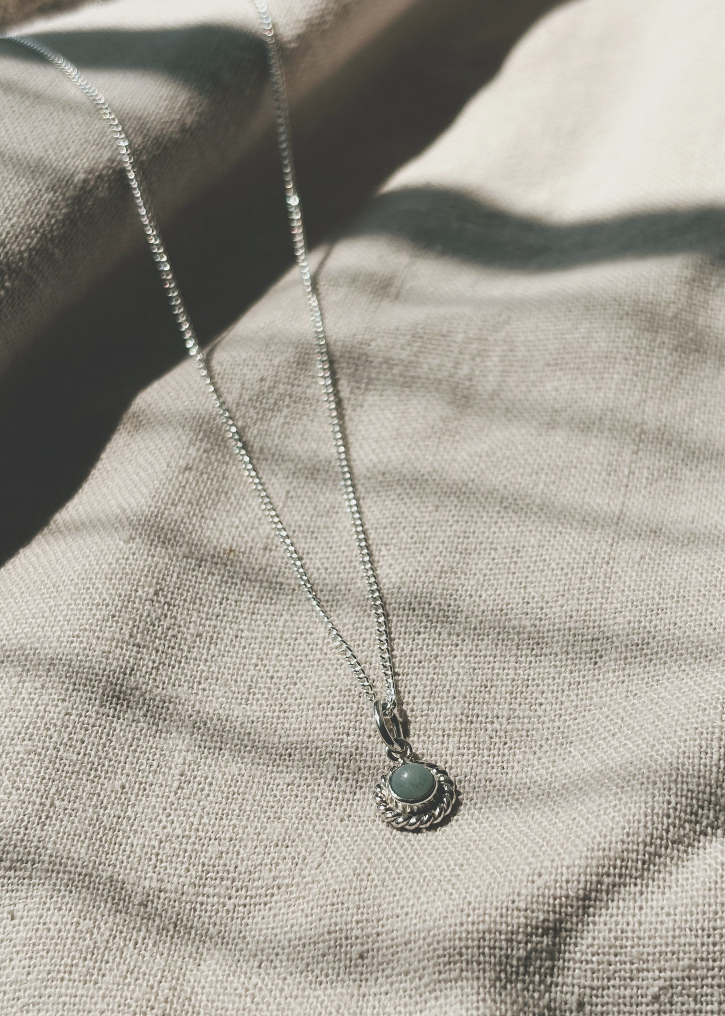 CINTA AMAZONIT Halskette | Necklace Silver