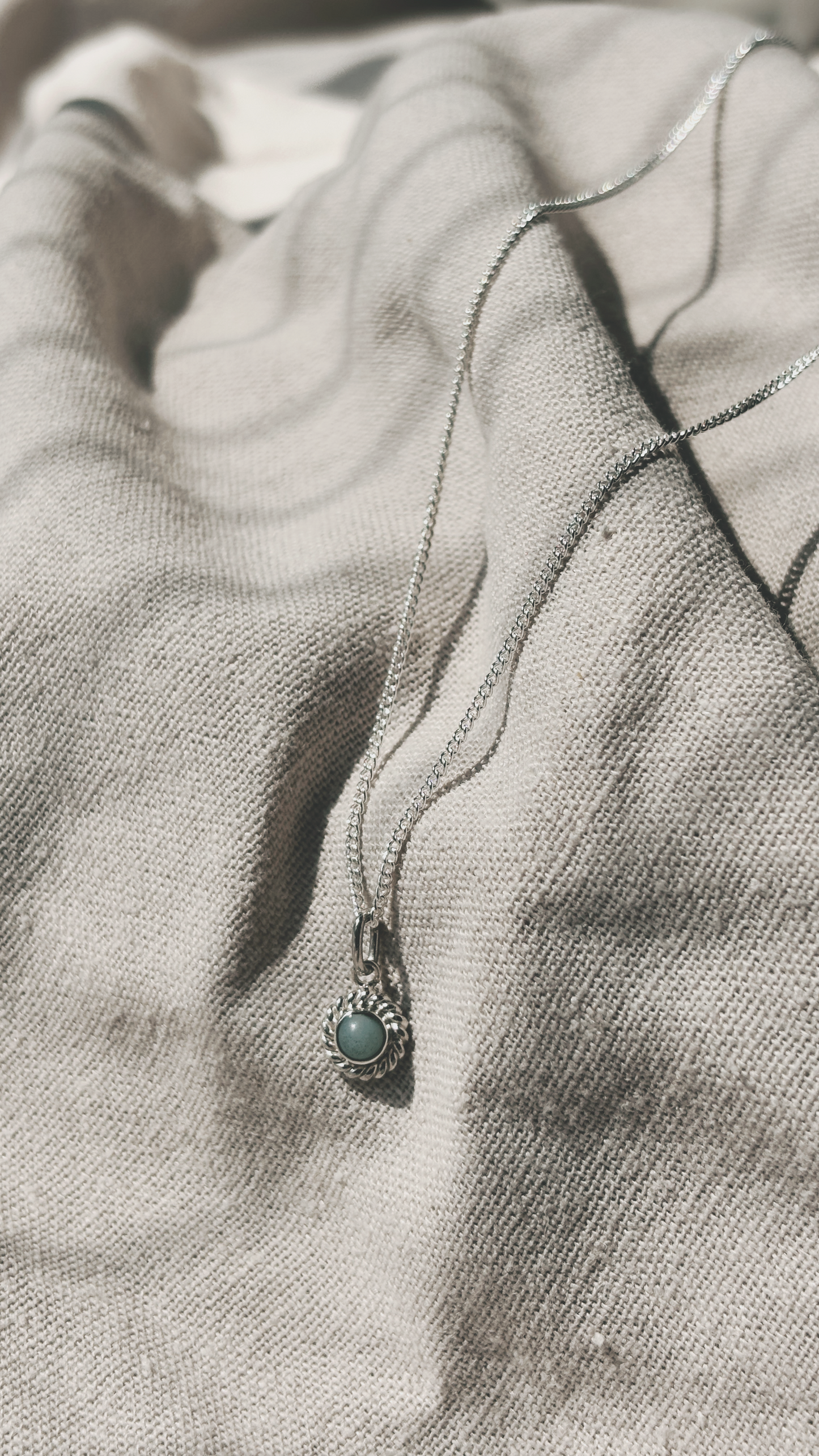 CINTA AMAZONIT Halskette | Necklace Silver