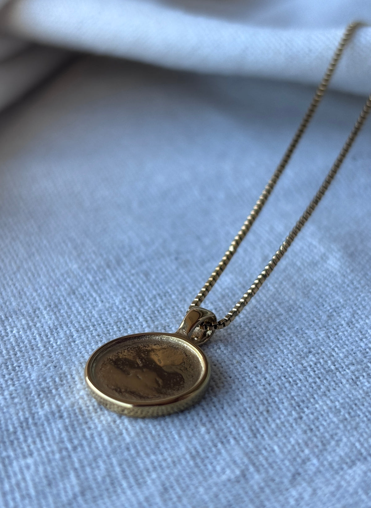 Persönliche Gravur | Engraving Kette Gold (Kette & Anhänger)
