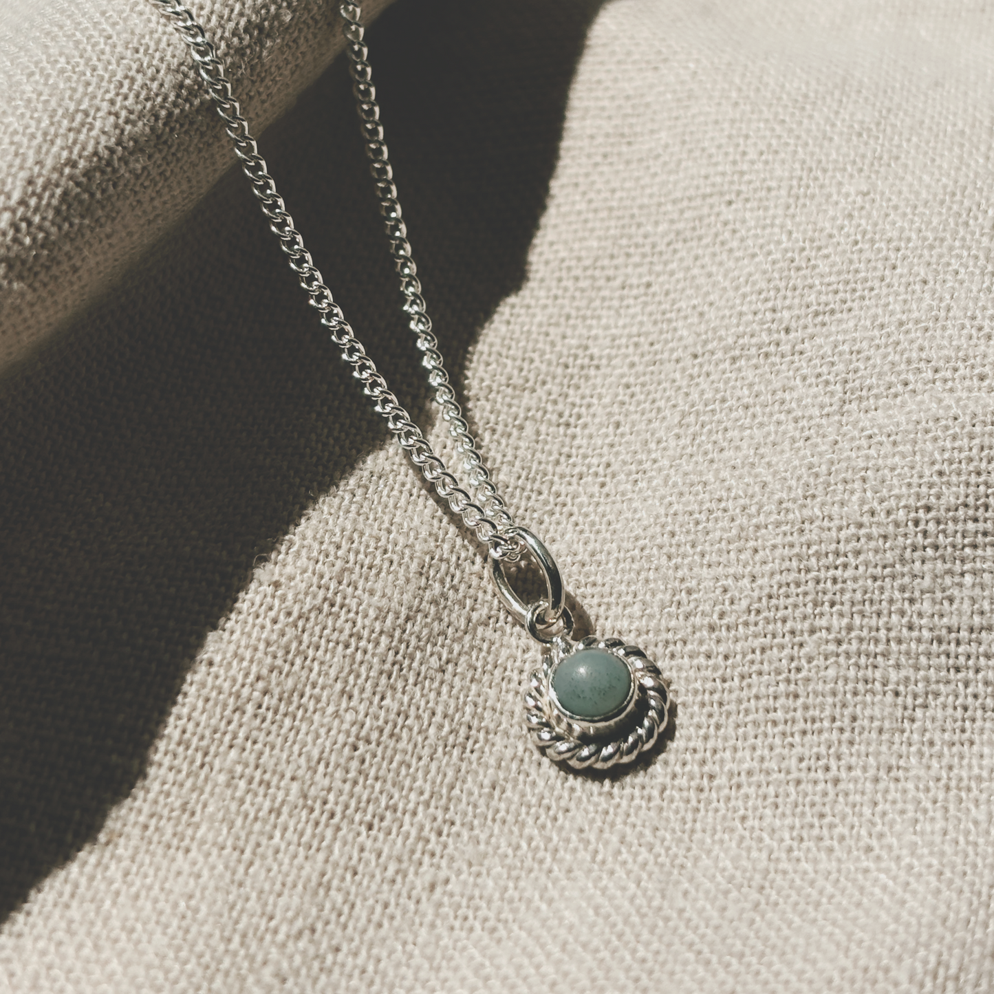 CINTA AMAZONIT Halskette | Necklace Silver