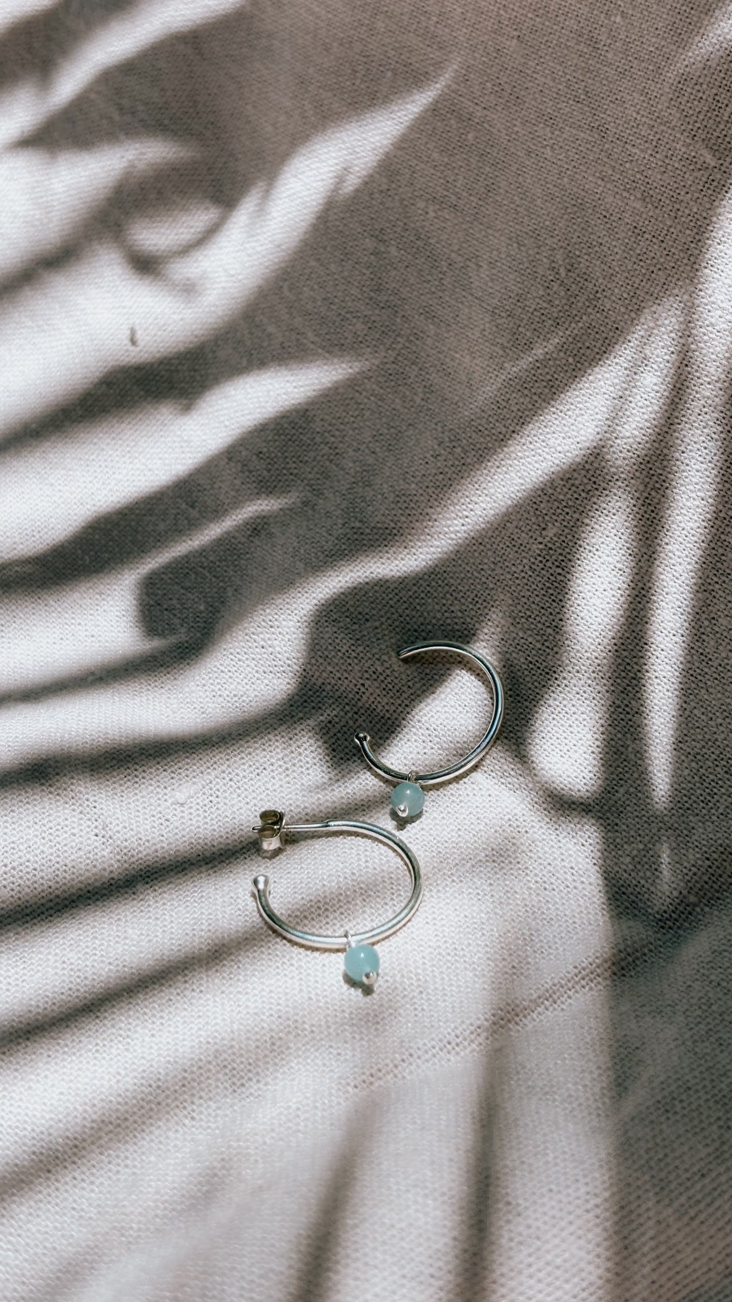 LIV Ohrring Amazonit | Earring Silver