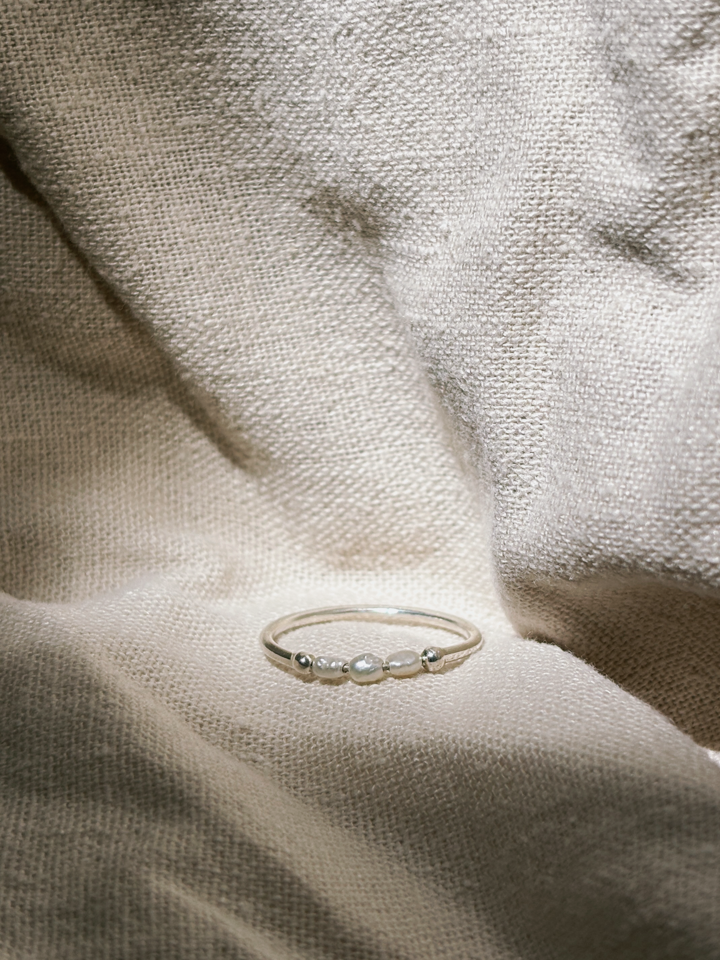 ALINA Pearl RING Silver
