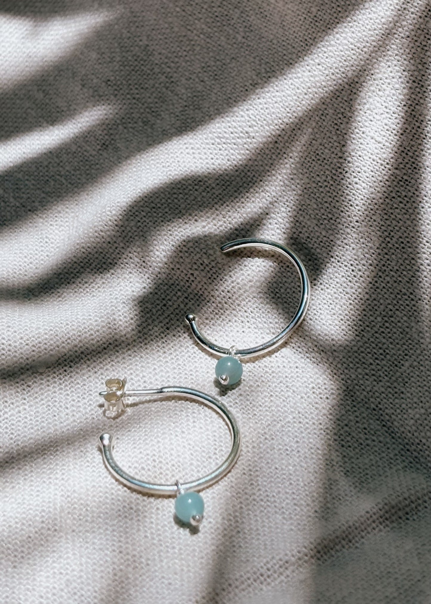 LIV Ohrring Amazonit | Earring Silver