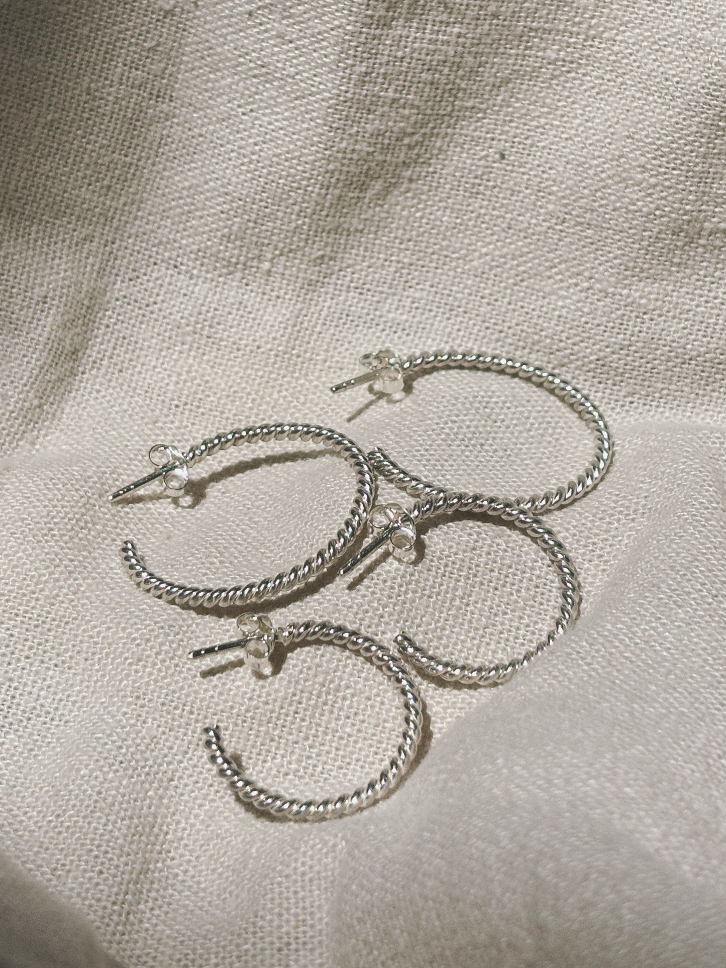 YULI small Ohrring | Earring Silver 20mm