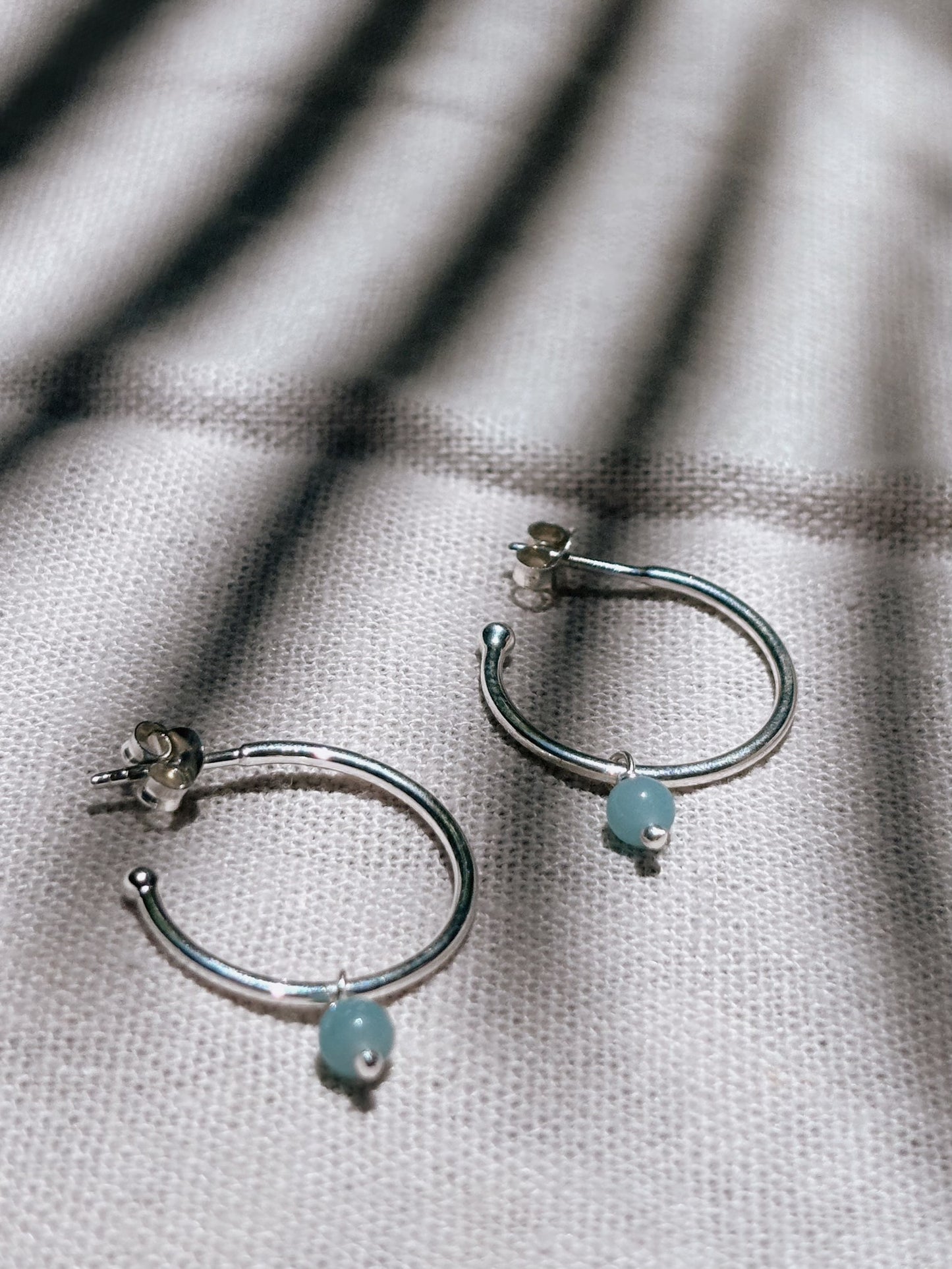 LIV Ohrring Amazonit | Earring Silver