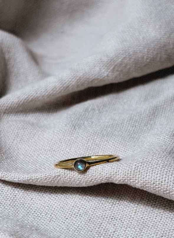 RENA Labradorit Ring Gold