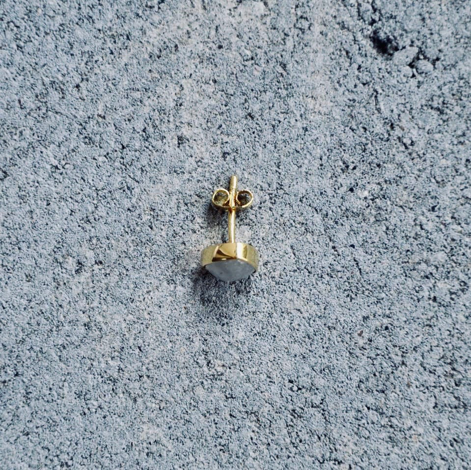 ARYA Mondstein Ohrring | Earring Gold - The Santai Collection