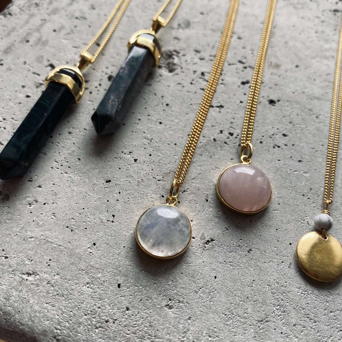 BELLE Heliotrop Halskette | Necklace Gold - The Santai Collection