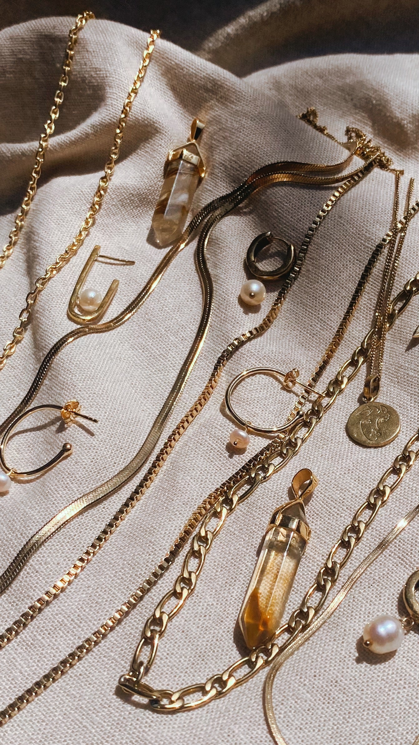 ADONIA Halskette | Necklace Gold