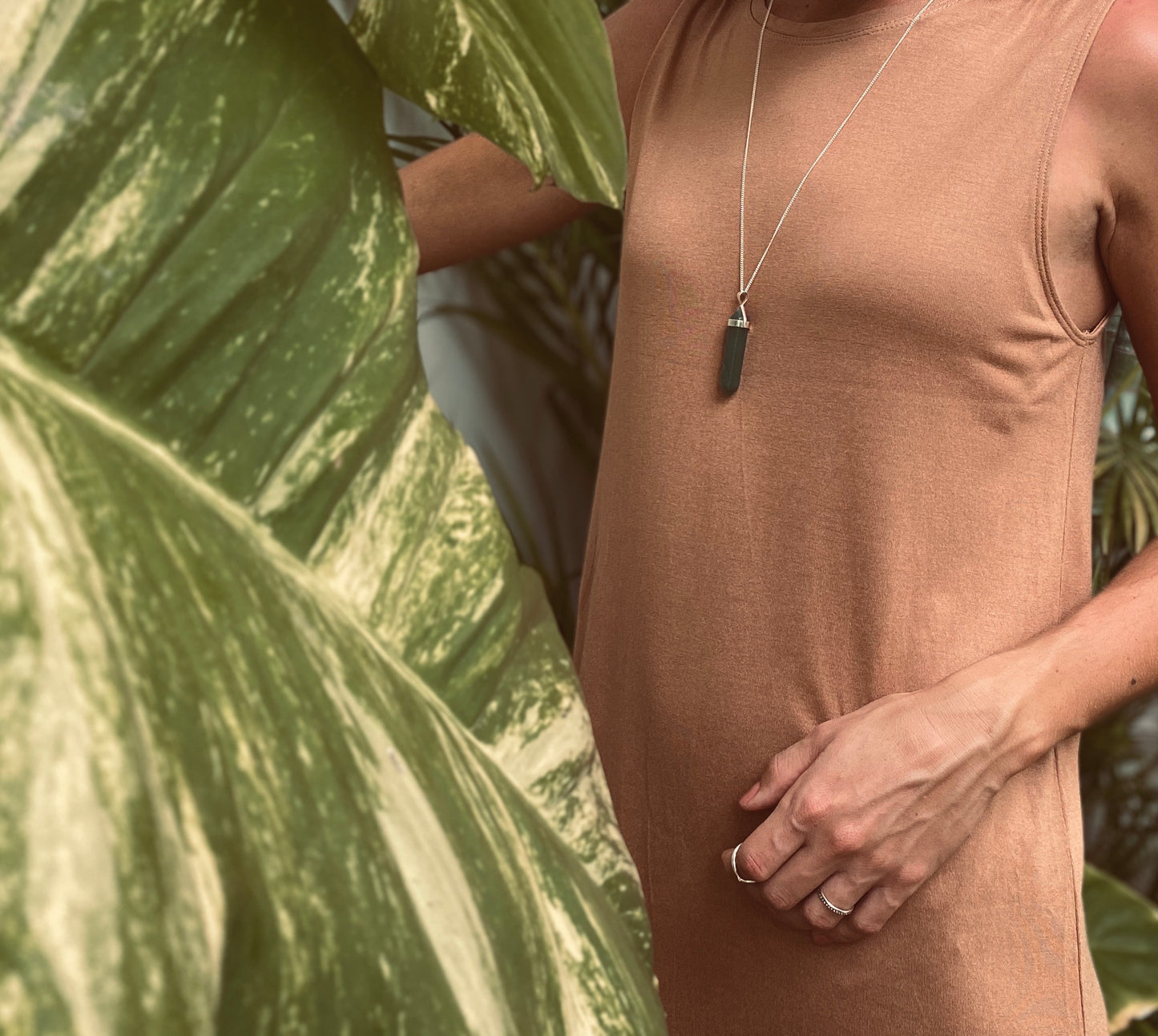 BELLE AVENTURIN Halskette | Necklace Silver