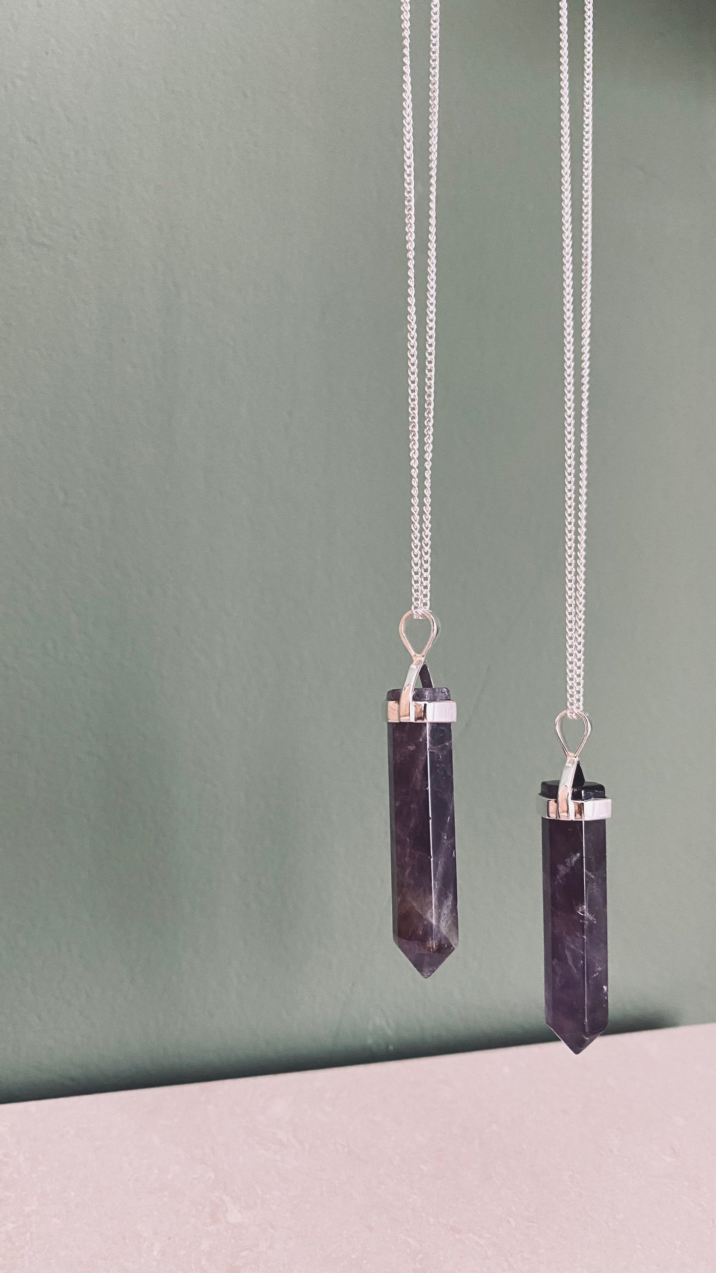 BELLE AMETHYST Halskette | Necklace Silver