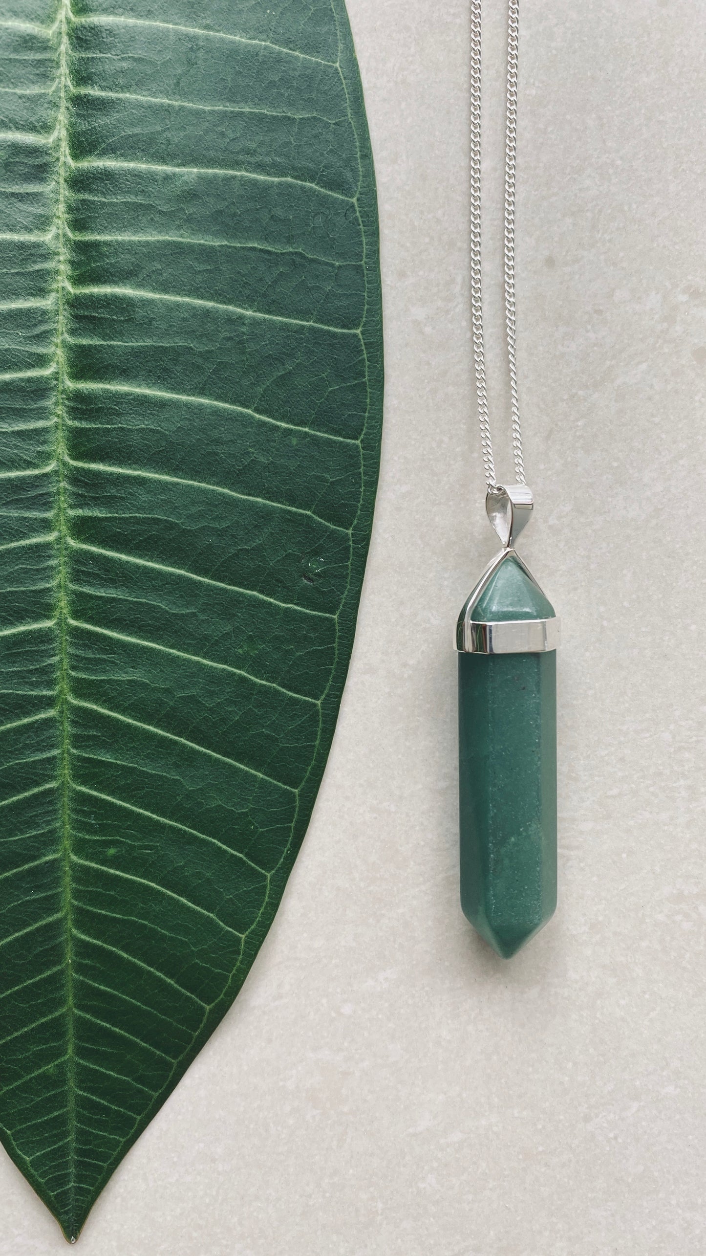 BELLE AVENTURIN Halskette | Necklace Silver
