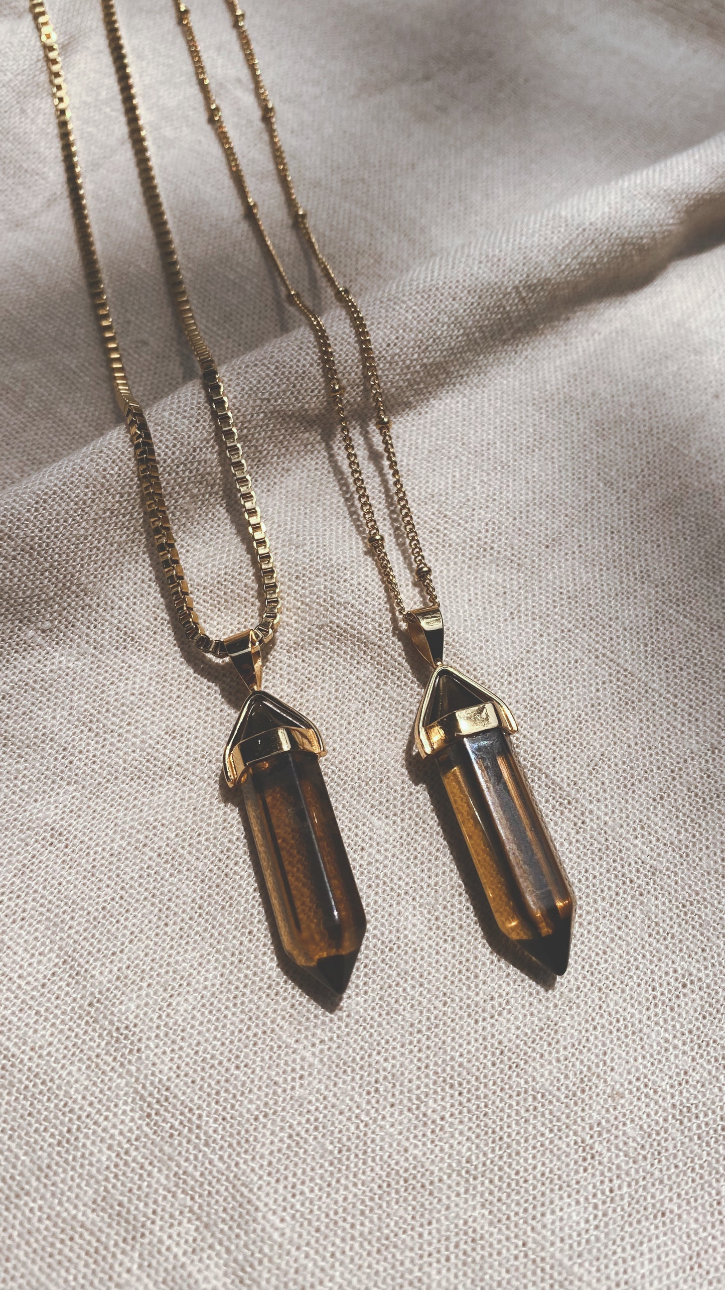 BELLE SMOKEY Halskette | Necklace Gold
