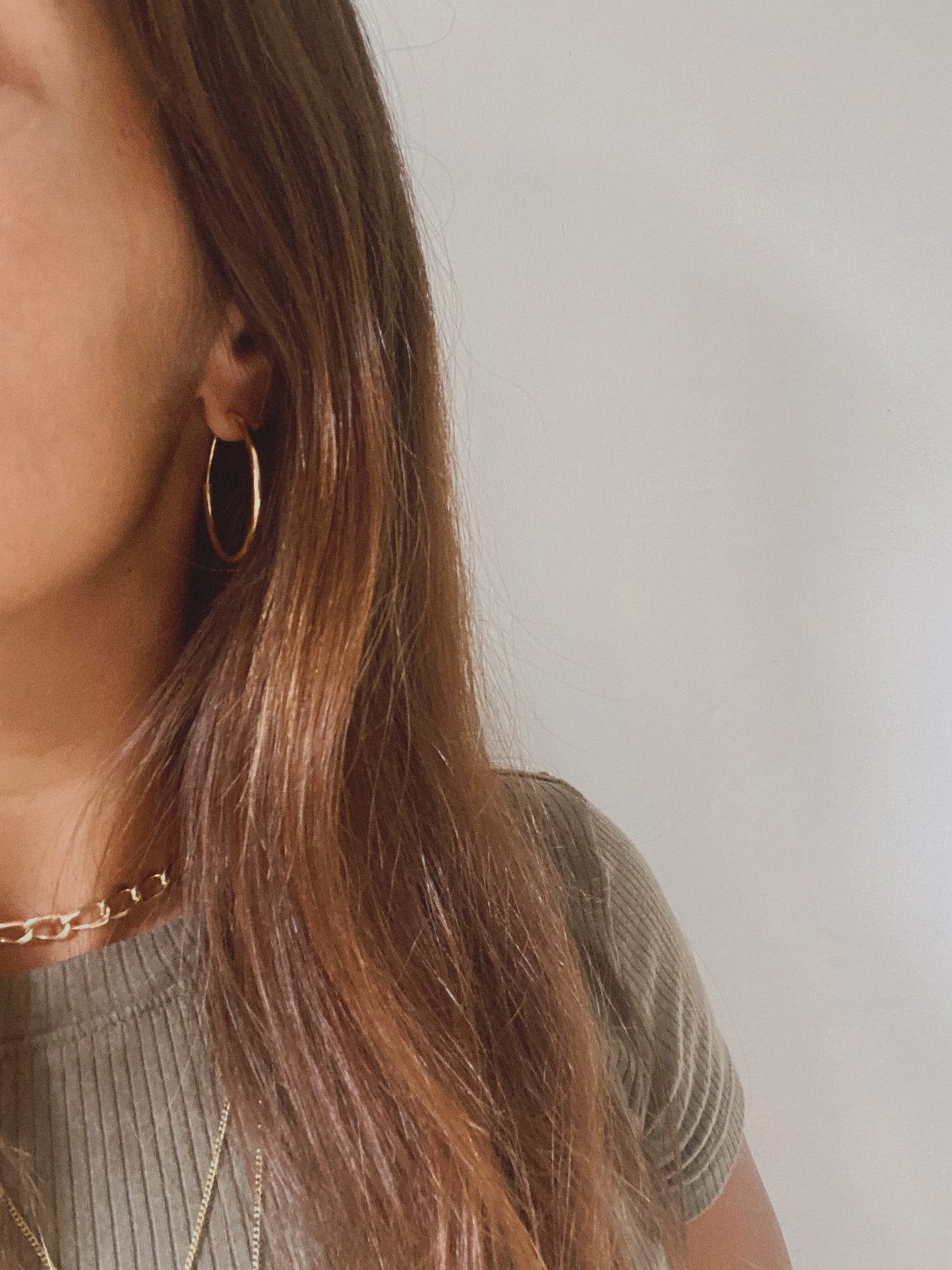 AULIA Ohrring 30mm | Earring Gold