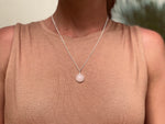 HANA ROSENQUARZ Halskette | Necklace Silver