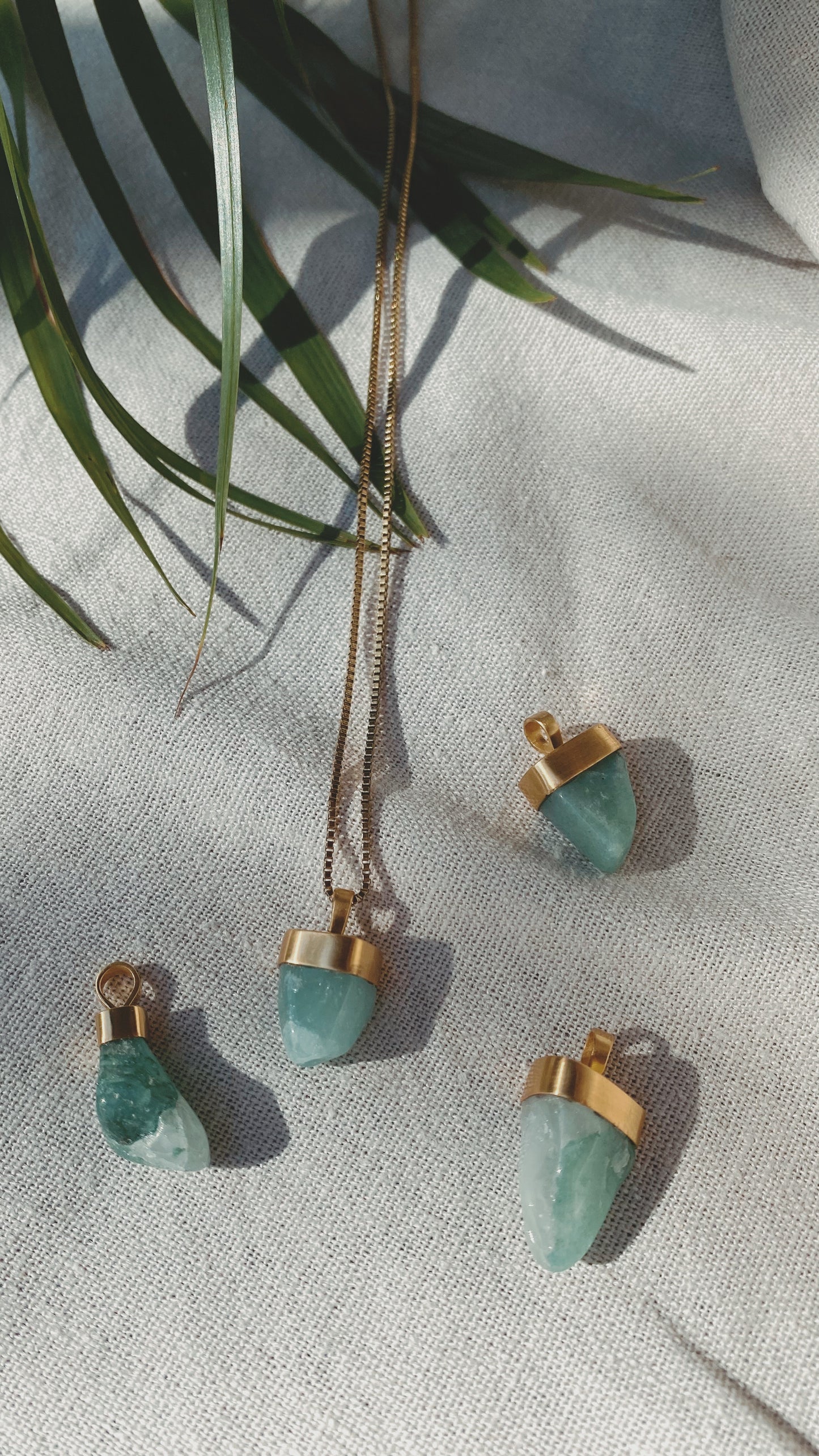 MENTARI AVENTURIN Halskette | Necklace Gold my