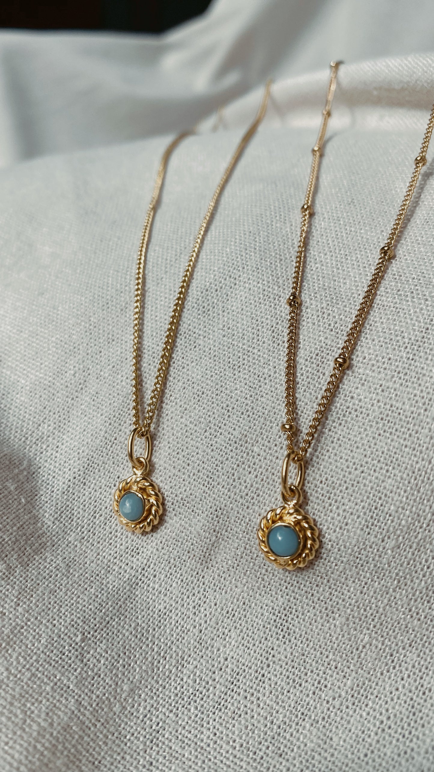 CINTA AMAZONIT Halskette | Necklace Gold