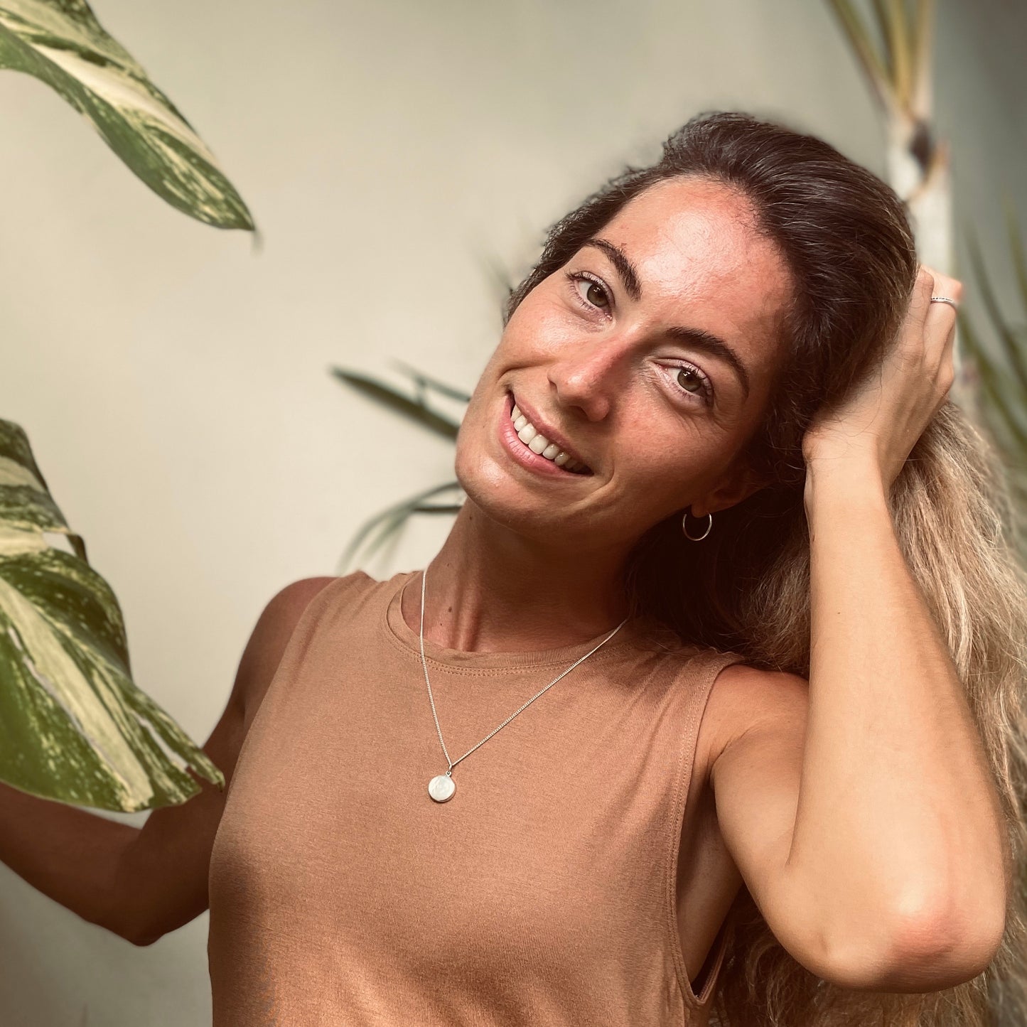 HANA PERLMUTT Halskette | Necklace Silver