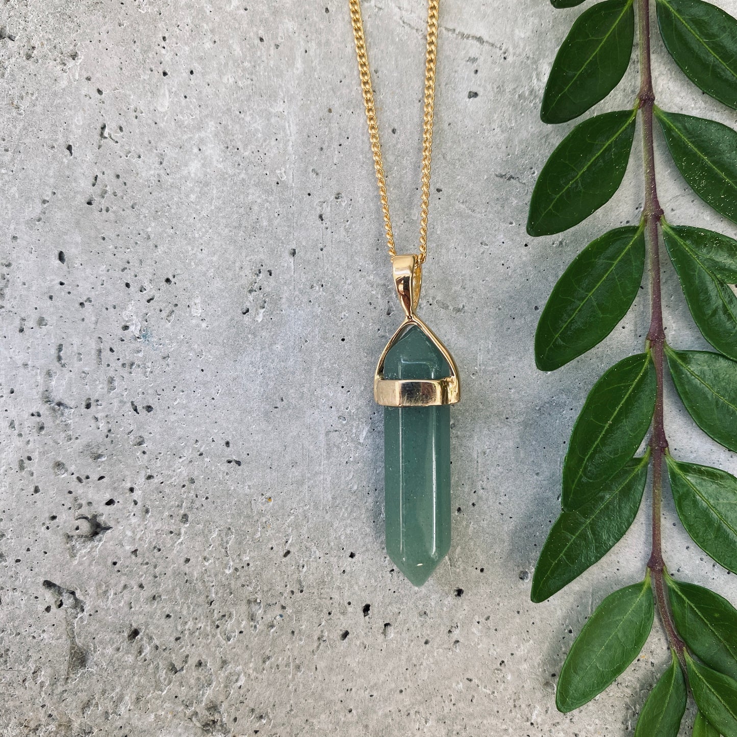 BELLE AVENTURIN Halskette | Necklace Gold