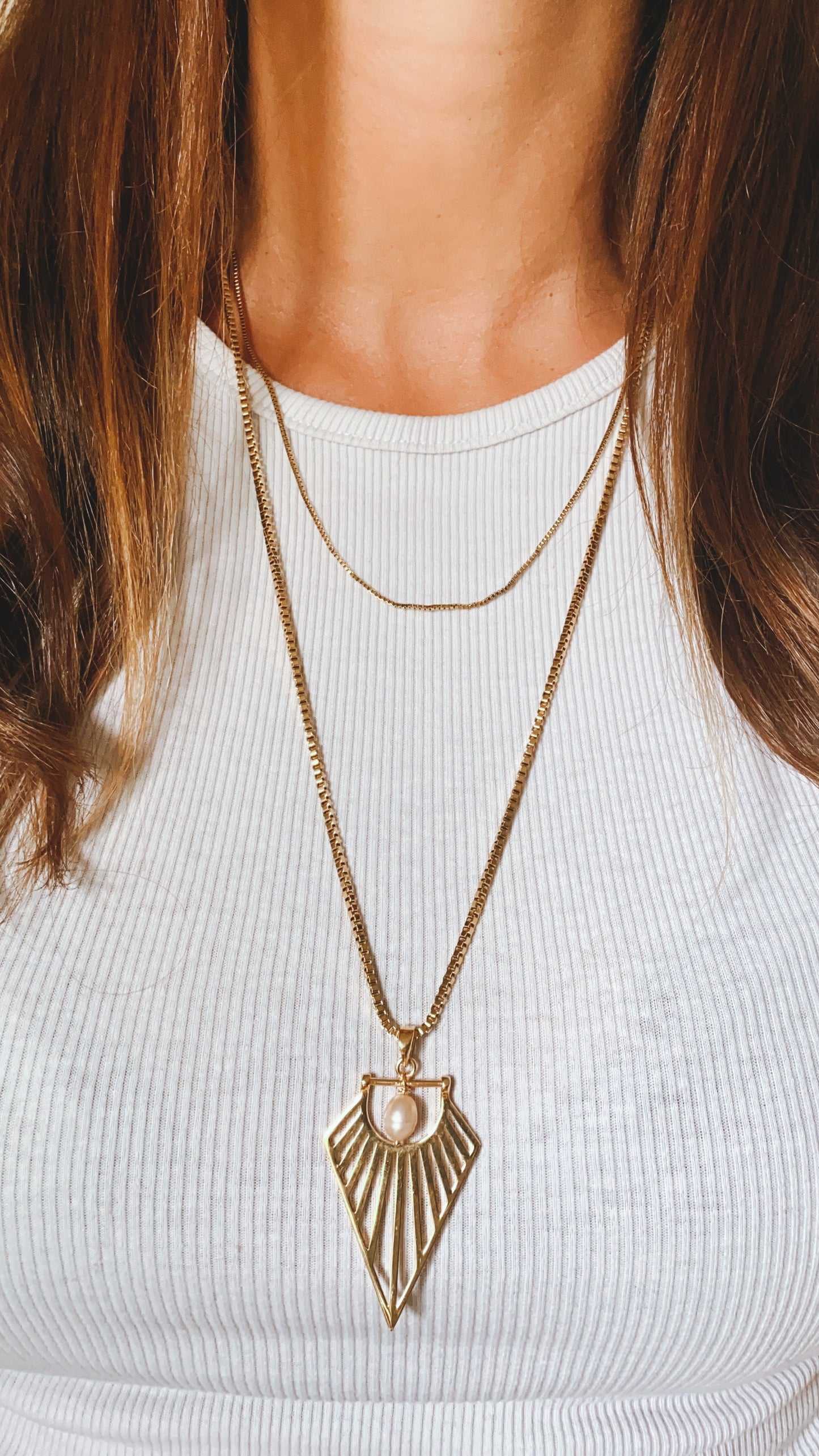 BOX CHAIN 60cm 2mm Stainless Steel Halskette | Necklace Gold
