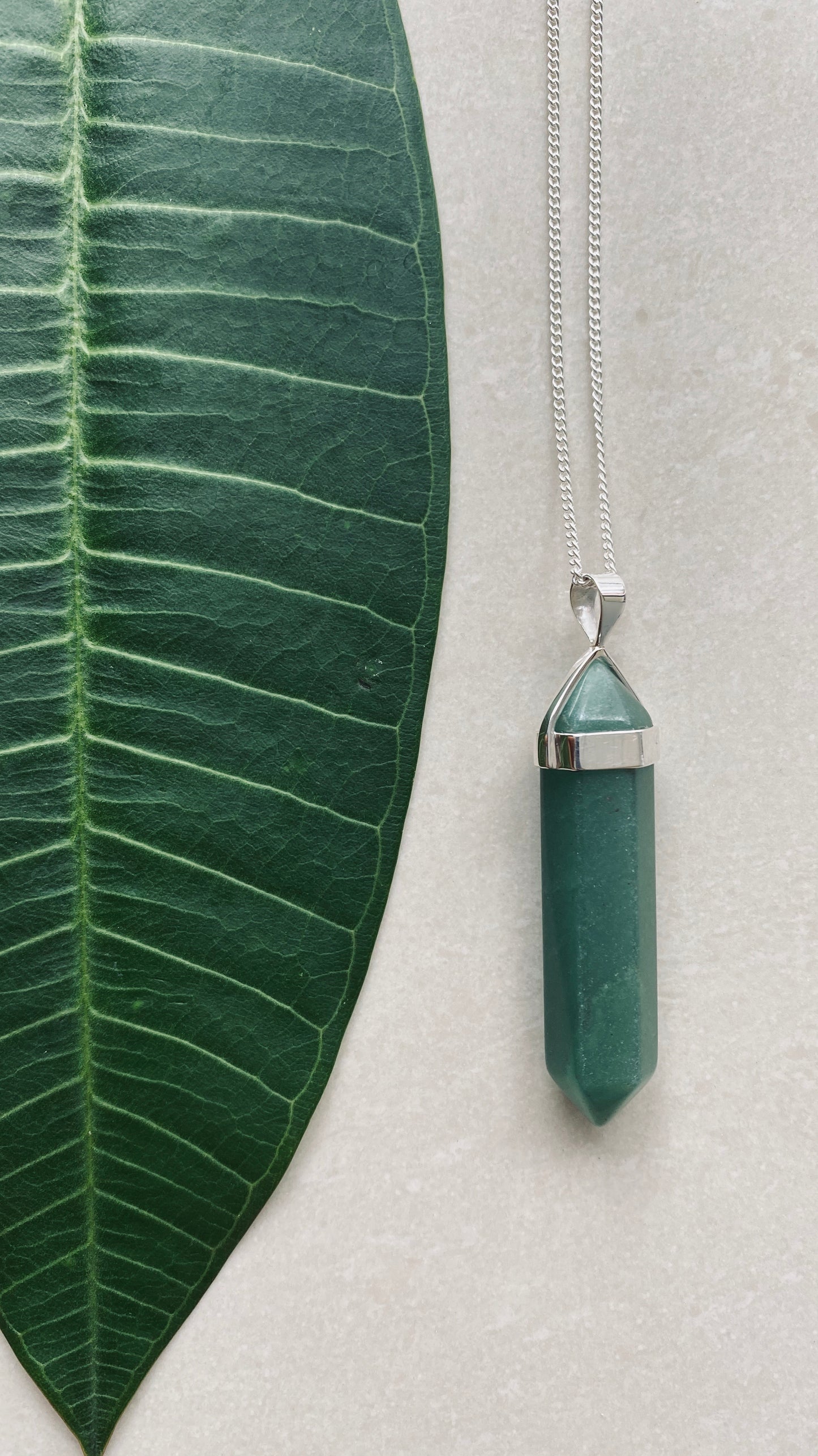 BELLE AVENTURIN Halskette | Necklace Silver