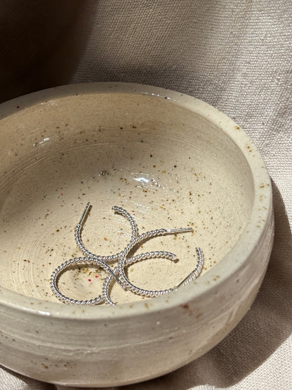 YULI Ohrring | Earring Silver 25mm