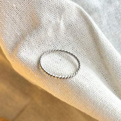 ISTA twisted Ring Silver
