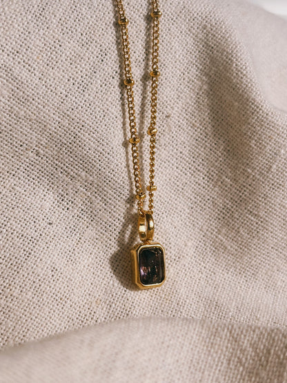 MOA Amethyst Halskette | Necklace Gold