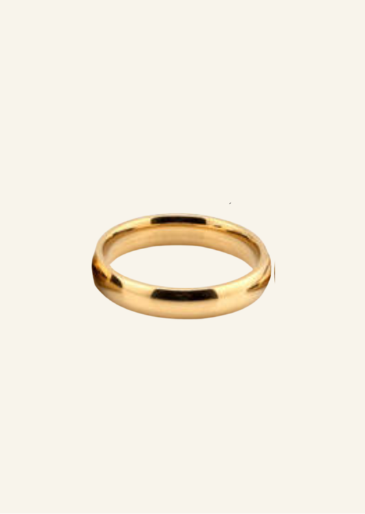 AYU 4mm Ring Gold