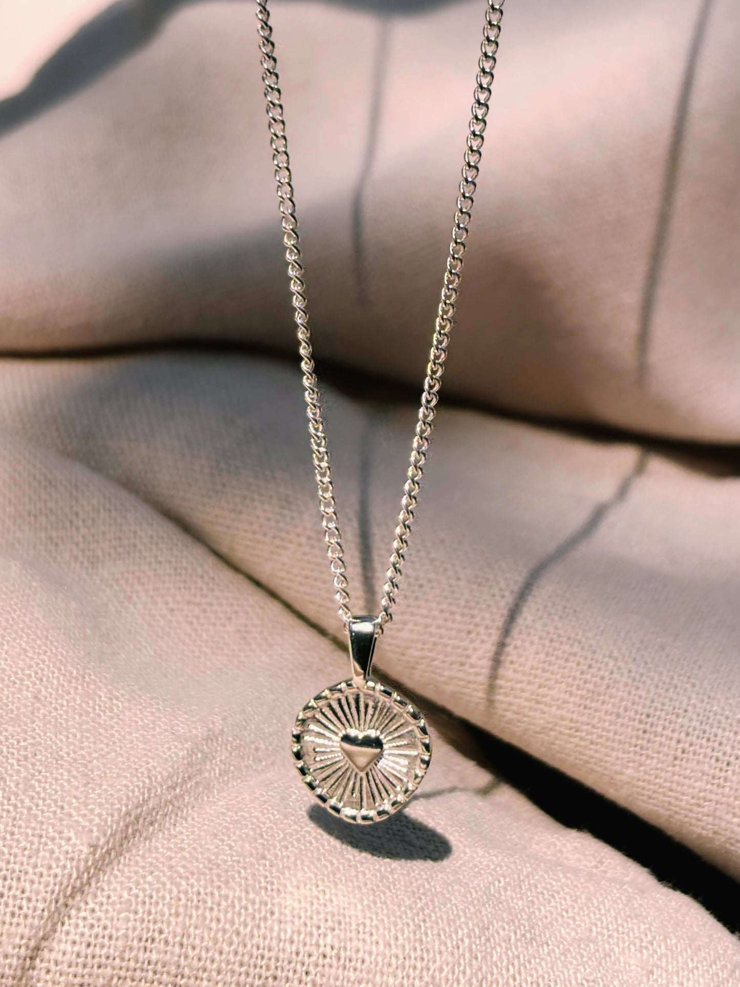 TARI HEART Halskette | Necklace Silver