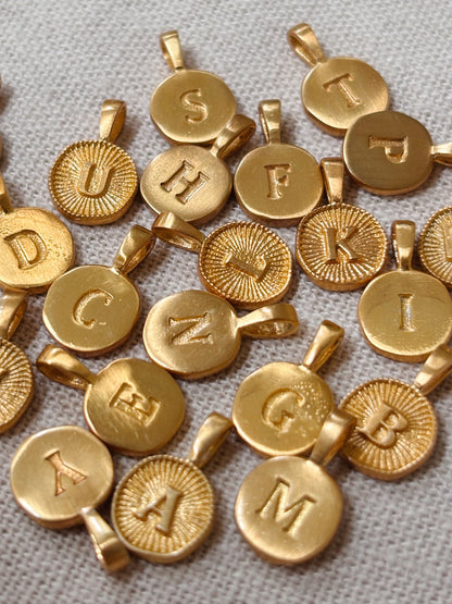 BUCHSTABEN Halskette | LETTER Necklace Gold