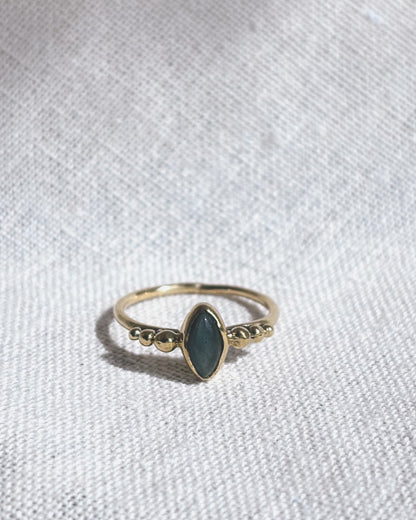 ORA Labradorit Ring Gold