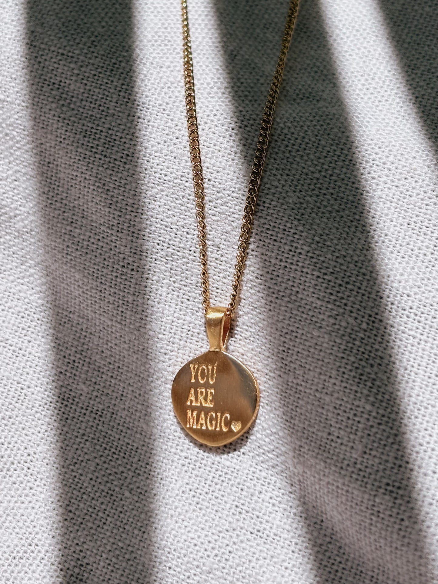 ADITA Zircon Halskette | Necklace Gold