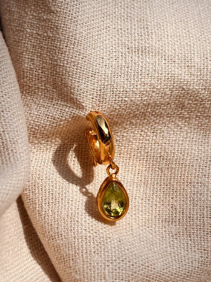 TALIA EARRING RING Peridot Ohrring | Earring Gold