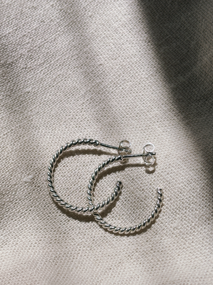 YULI Ohrring | Earring Silver 25mm