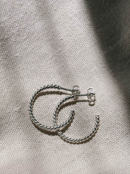 YULI Ohrring | Earring Silver 25mm