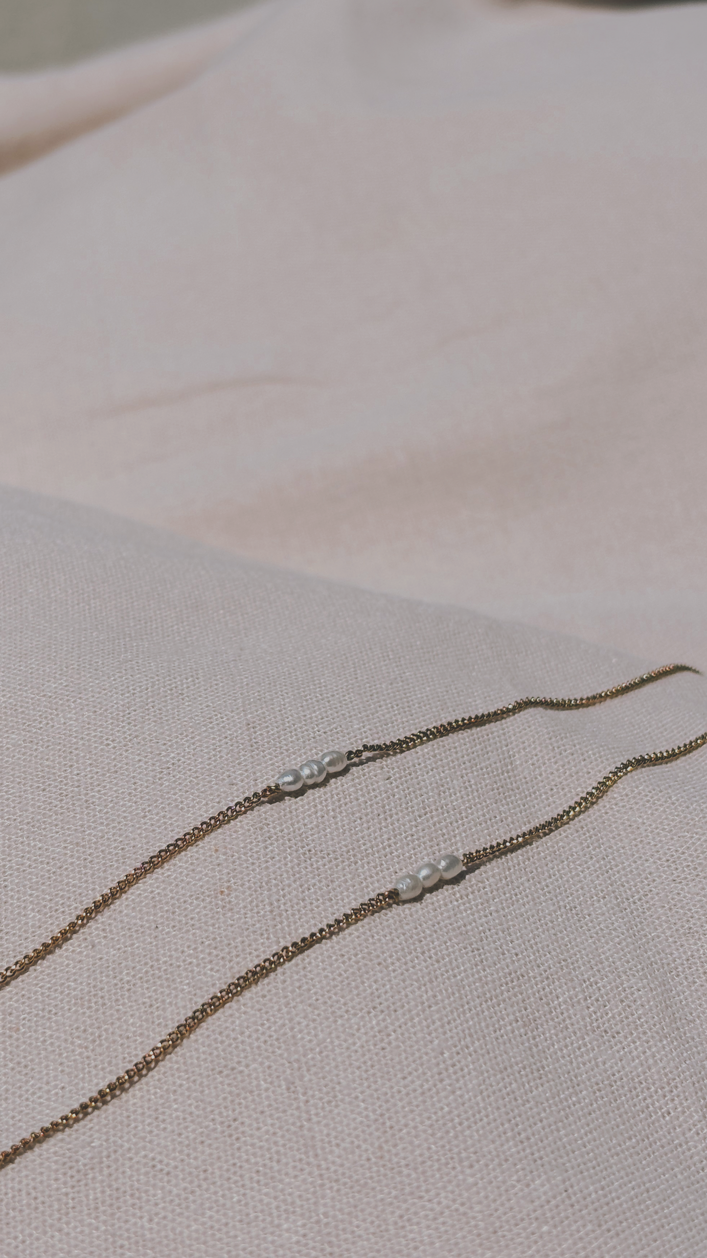 NALI ALINA PEARL Halskette | Necklace Gold