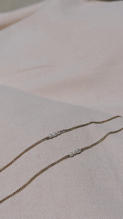 NALI ALINA PEARL Halskette | Necklace Gold