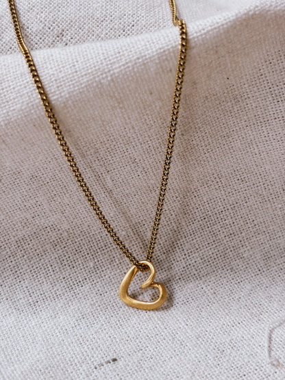 WIANA HEART Halskette | Necklace Gold