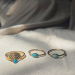 GILI TURQUOISE Ring Gold