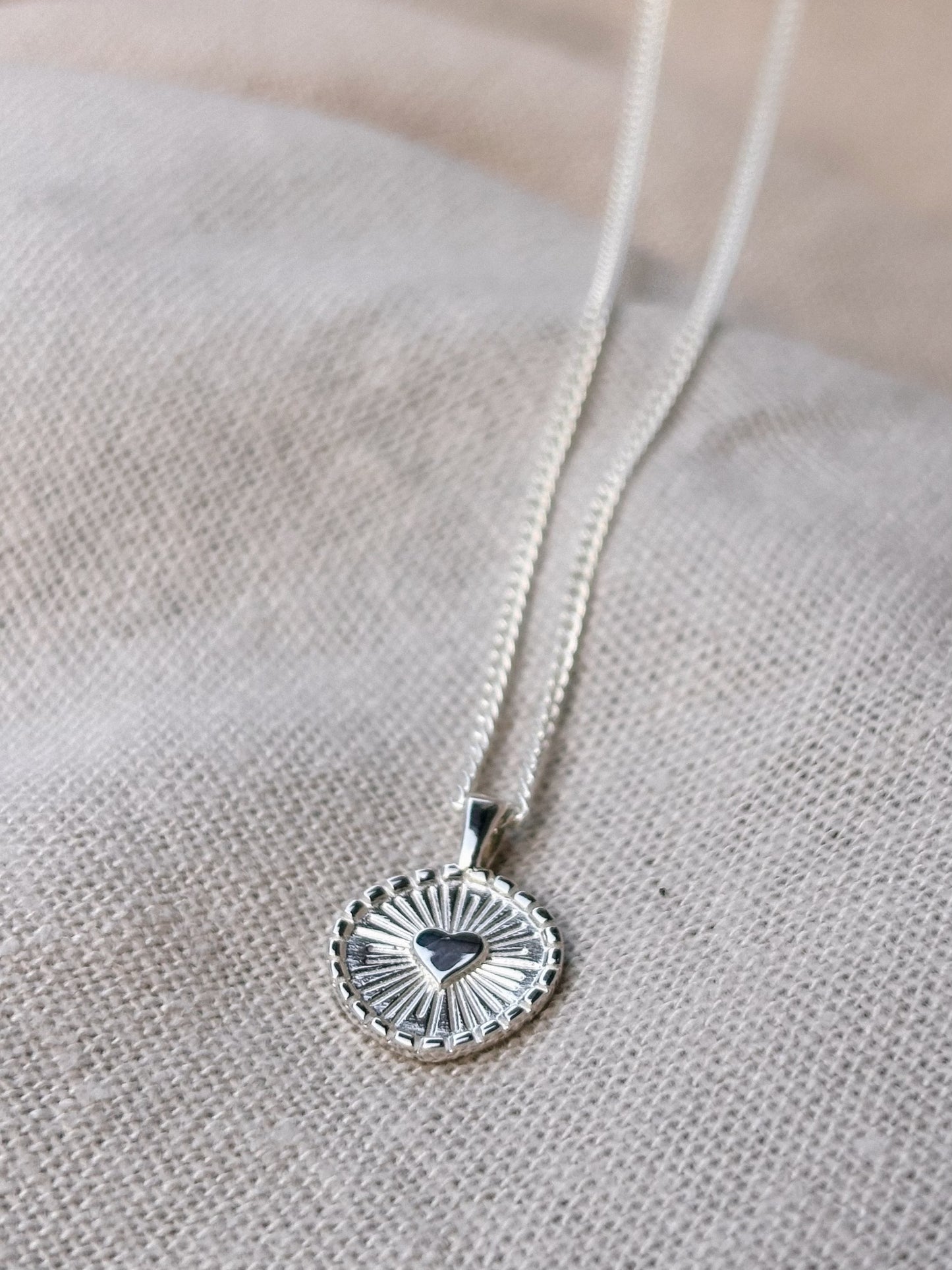 TARI HEART Halskette | Necklace Silver