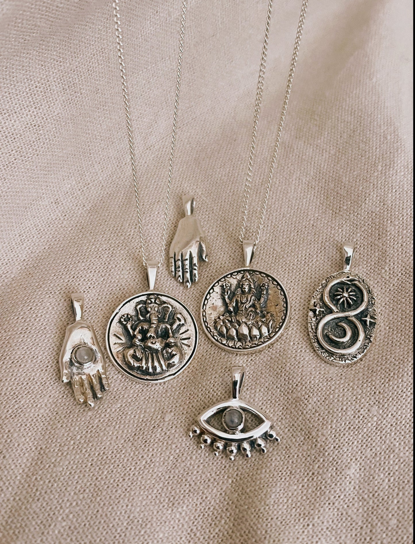 GANESHA Halskette | Necklace Silver