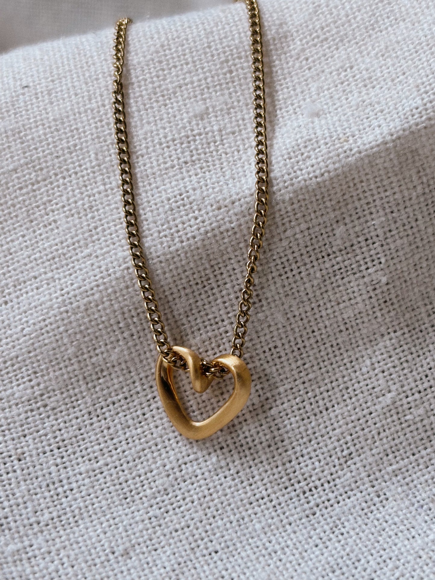 WIANA HEART Halskette | Necklace Gold