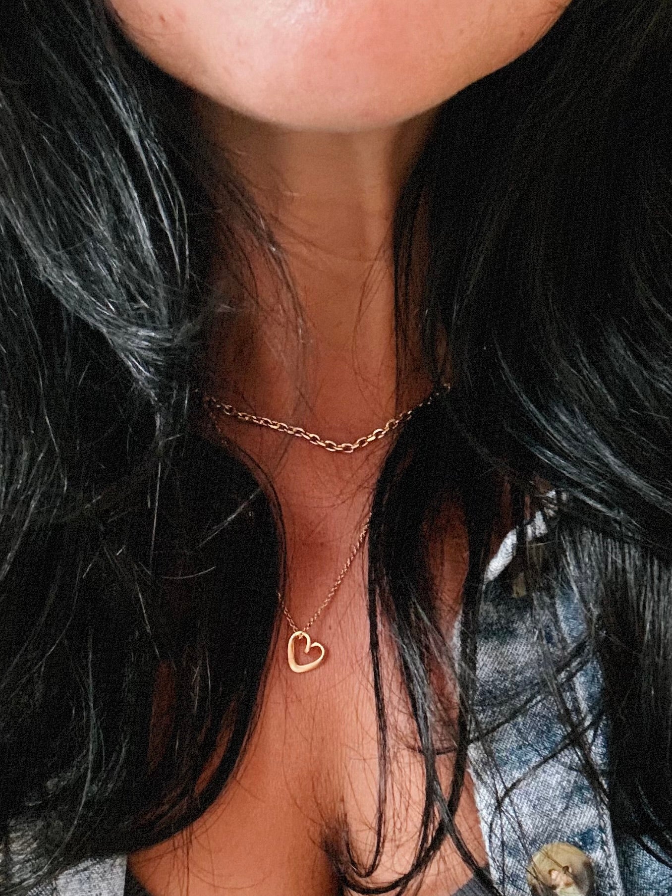 WIANA HEART Halskette | Necklace Gold