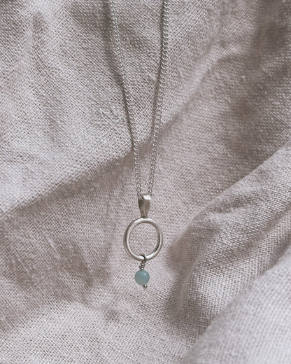 LESTARI Amazonit Halskette | Necklace Silver